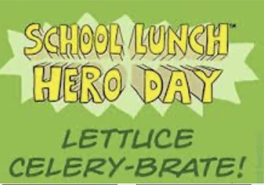clip art of school lunch hero day