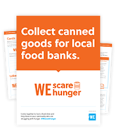 WE Scare Hunger Event