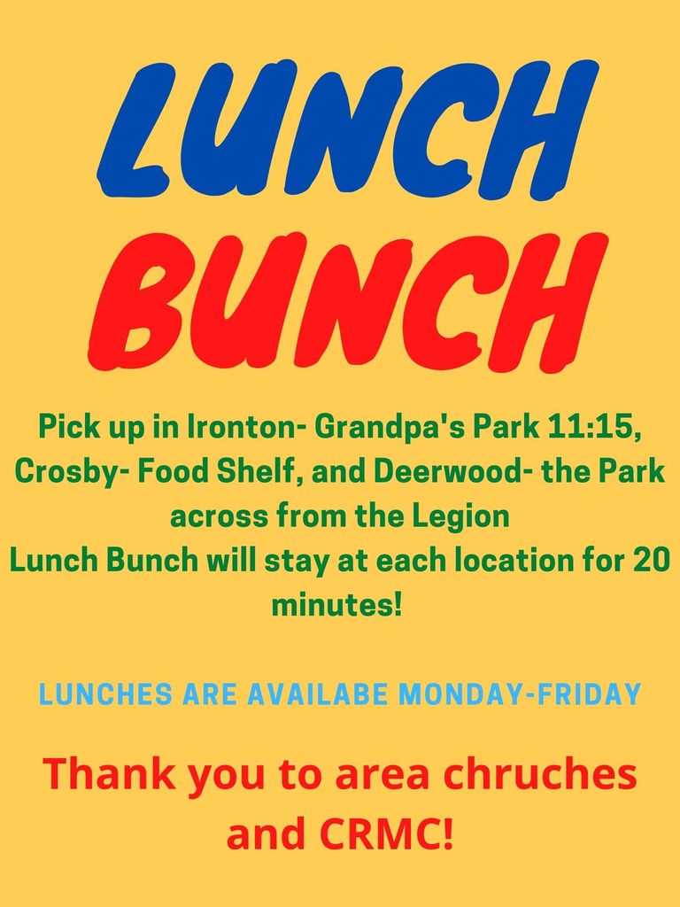 lunch bunch information