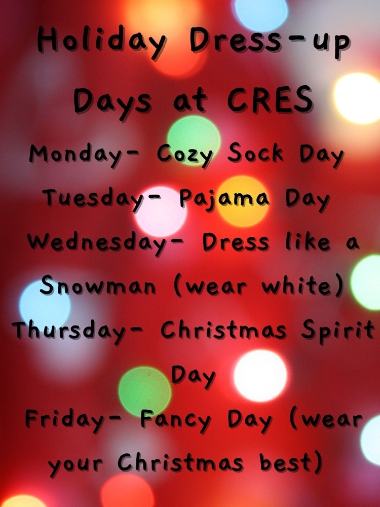 cress dress up days