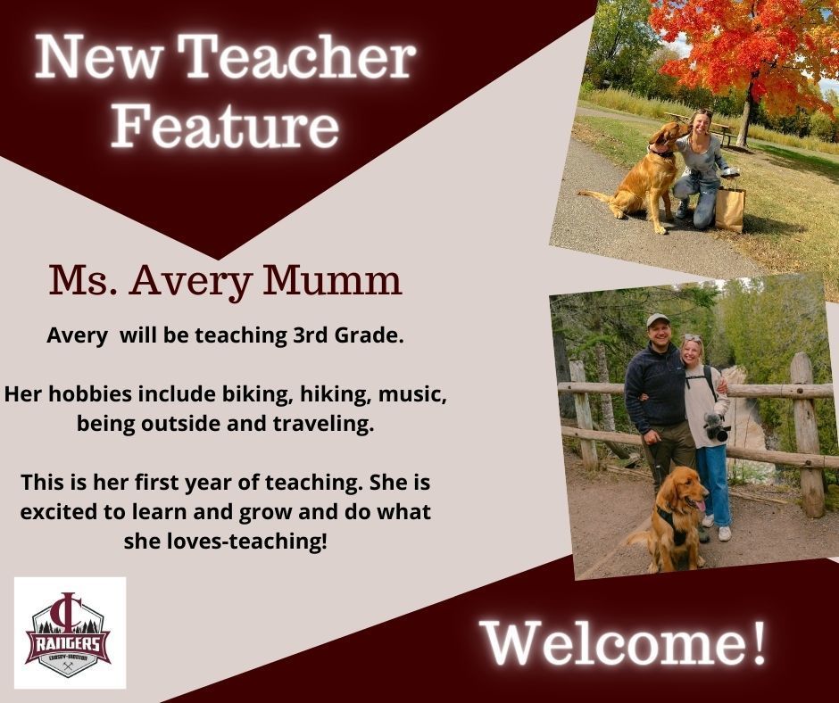 new teacher Avery Mumm