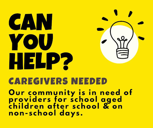 Caregivers needed