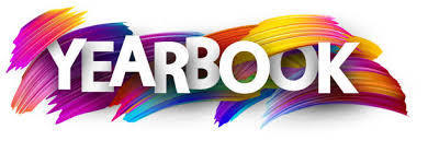 yearbook clip art with colorful background